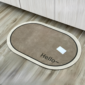 دعسه مدخل جلد مع خيشو كاروهات عرضي مقاس 50 × 80 سم