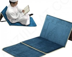 سجادة صلاة طبية مبطنة مع ركاية ظهر