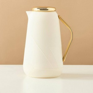 دلة سخان تيرموس قهوة 1 لتر اوفوايت مذهب دلة سخان تيرموس قهوة 1 لتر اوفوايت مذهب