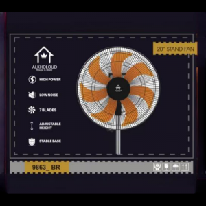 مروحة 20 انش 7 شفرات اورانج 135w 9863-BR
