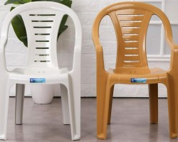 كرسي بلاستيك مع يدFLORENCE CH.