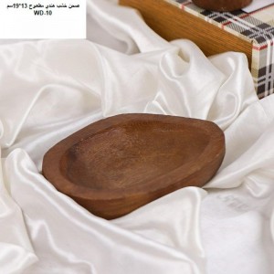 جاط تقديم فواكه - صحن خشب هندي مطعوج 13 × 19 سم جاط تقديم فواكه - صحن خشب هندي مطعوج 13 × 19 سم