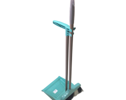 مكنسة مع مجرود يد طويل بلاستيك تركي جديد 