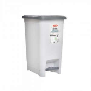 سلة مهملات 10 لتر دعسة مربع Slim Pedal Dustbin دلو/سلة/سطل