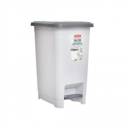 سلة مهملات 10 لتر دعسة مربع Slim Pedal Dustbin دلو/سلة/سطل