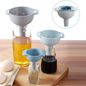 طقم محكان - قمع 3 قطع بلاستيك تركي مع علاقة