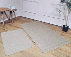 دعسة سادة جينز ارضية جلد مقاس 60×90 سم