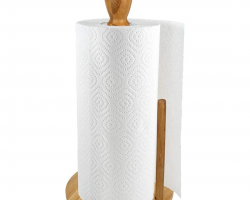 ستاند محارم عين مع قطاعة خشب بامبو