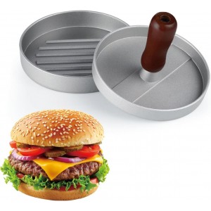 مكبس برغر قطعتين معدن