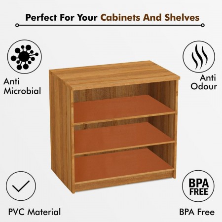 رول رفوف ثلاجة / خزانة 45 × 500 سم ضد العفن والبكتيريا والسوائل