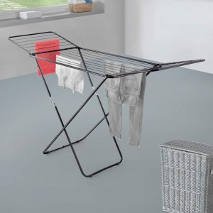 منشر غسيل معدن ستانلس طبقة واحدة 60 × 120 سم