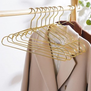 علاقات ملابس ذهبي 10 قطع hanger