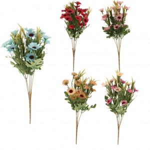 عرق ورد ملون مع ورق لون اخضر