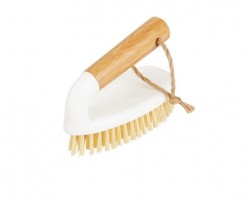 فرشاة تنظيف ارضيات / بورسلان / سجاد خامة بلاستيك يد خشب M33-13