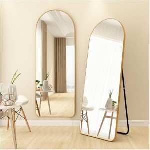 ستاند مراه واقف قوس علوي مع معدن ذهبي 30 × 150 سم