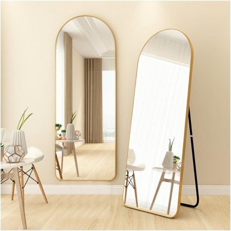 ستاند مراه واقف قوس علوي مع معدن ذهبي 30 × 150 سم ستاند مراه واقف قوس علوي مع معدن ذهبي 30 × 150 سم