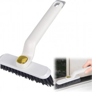 فرشاة تنظيف حجم صغير للاماكن صعبة الوصول مع ميزة الدوران - لف مع قطعة تنظيف ذاتي