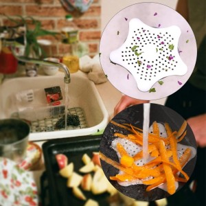 مصفاه مجلى سيليكون نجمه 15 سم