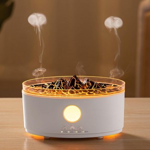 مبخره الكترونيه بيضاوي Tzu براكين لون بني