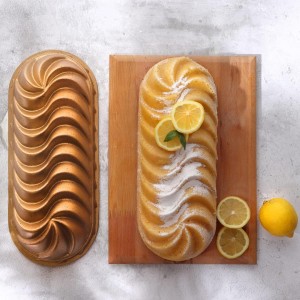 قالب كيك جرانيت ثقيل بيضاوي