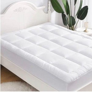 لبادة فندقية مع مغاط زاوية ابيض 180*200 اقتصادية