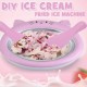 آلة صنع الآيس كريم المنزلية - صحن صنع بوظة مع مجاريد FRIED ICE MAKER آلة صنع الآيس كريم المنزلية - صحن صنع بوظة مع مجاريد FRIED ICE MAKER