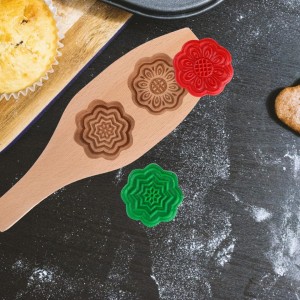 قالب معمول خشقب مستطيل 2 عين خانتين