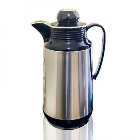 ترموس قهوة مع كبسة وغطا رداد shimizu 1.0 L ستانلس ترموس قهوة مع كبسة وغطا رداد shimizu 1.0 L ستانلس