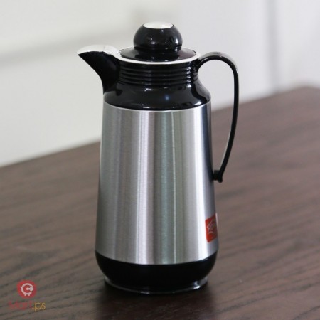 ترموس قهوة مع كبسة وغطا رداد shimizu 1.0 L ستانلس ترموس قهوة مع كبسة وغطا رداد shimizu 1.0 L ستانلس