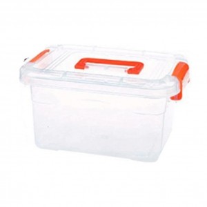 طبروير بلاستيك شفاف 2 لتر محكم الاغلاق مع يد تبروير