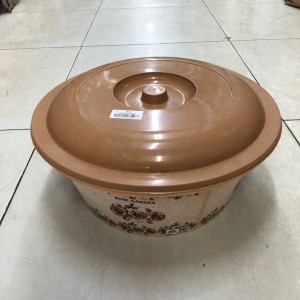 جاط عجين مورد مع غطاء 14 لتر