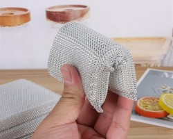 طقم ليفة جلي 4 قطع خريص سلفر ZIMGIHUN