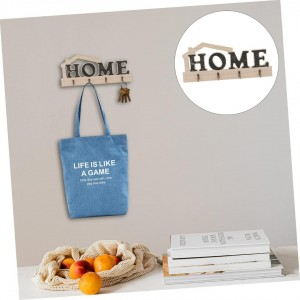 علاقة مفاتيح خشب HOME 3 عيون