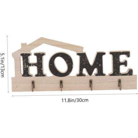 علاقة مفاتيح خشب HOME 3 عيون