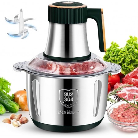 فرامة خضار معدن مع عيارات وعدة سرعات FD-322 5 لتر 1200 واط فرامة خضار معدن مع عيارات وعدة سرعات FD-322 5 لتر 1200 واط