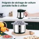 فرامة خضار معدن مع عيارات وعدة سرعات FD-322 5 لتر 1200 واط فرامة خضار معدن مع عيارات وعدة سرعات FD-322 5 لتر 1200 واط
