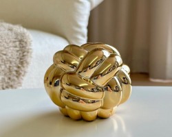 سكرية / مضيفة / تمرية زجاج غطا بيضاوي قبة مع صحن مدور 