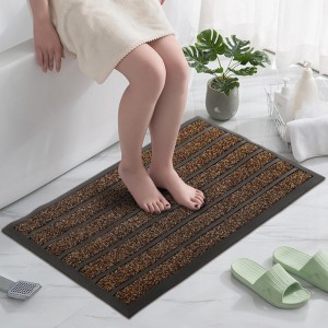 دعسةدعاسة انجيل محزز مبطن ارضية جلد  60×90