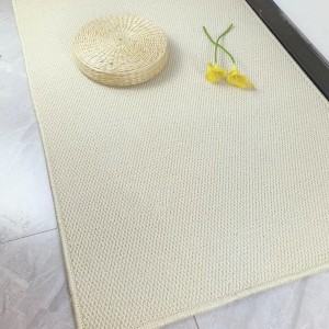  100 × 200 سم اوفوايت سجاد قطن بابلز شانيل حبيبات بابيلز