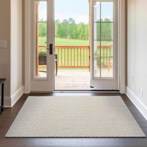  70 × 110 سم اوفوايت سجاد قطن بابلز شانيل حبيبات بابيلز