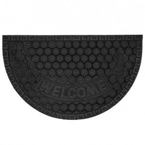 دعسة مدخل اهداب نصف مدور بيضاوي مقاس 50 × 80 سم