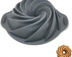 قالب كيك سيليكون شكل وردة 230 سيلسيوس 