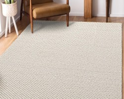  150 × 200 سم اوفوايت سجاد قطن بابلز شانيل حبيبات بابيلز