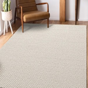  150 × 200 سم اوفوايت سجاد قطن بابلز شانيل حبيبات بابيلز