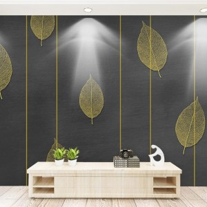 رول ذهبي لاصق 3م ديكور لورق الجدران 