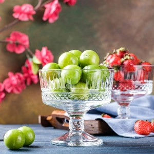 طقم كاسات ايس كريم - بوظة برجل مصري منقش GLACIA ICE