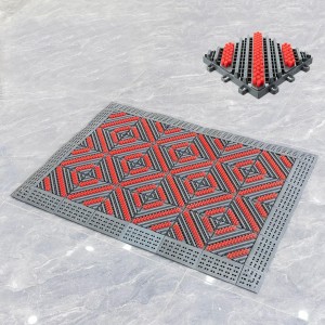 دعسة جلد كوشوك تركيب ليجو ثقيل للبانيو - المداخل قياس 60 × 90