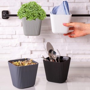 قوار ورد  - حامل معالق - قرطاسية مربع صغير تعليق صناعة تركي