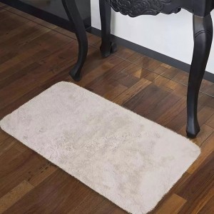 دعسة شعر نافر مقاس 60 × 90 سم فرو ارنب ارضية لاصقة