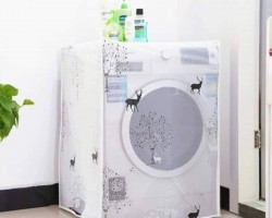 وجه غسالة نايلون شفاف ملون اتوماتيك فل 7 - 9 كيلو